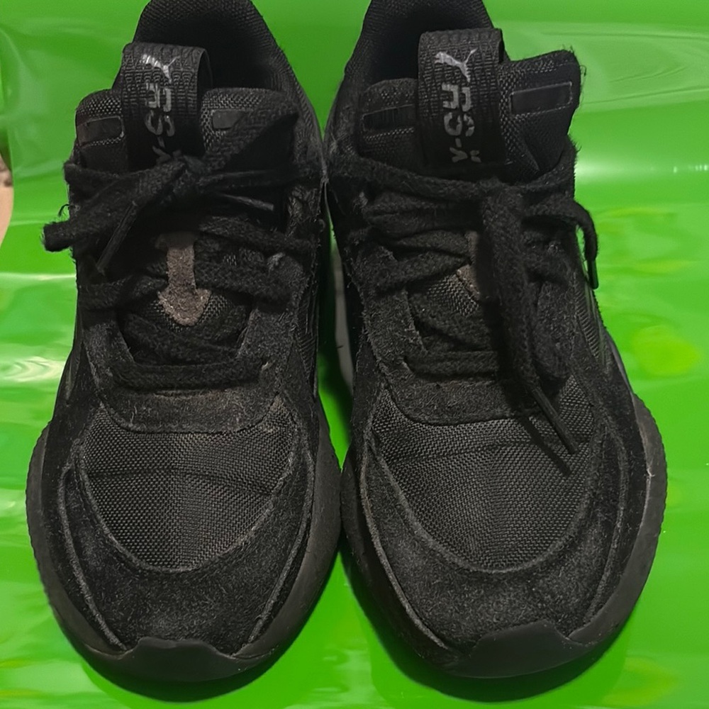 Puma Black Mesh Sneakers for Everyday Comfort
